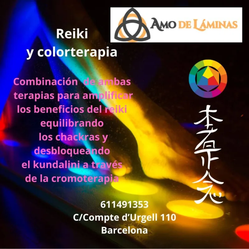 Reiki y colorterapia