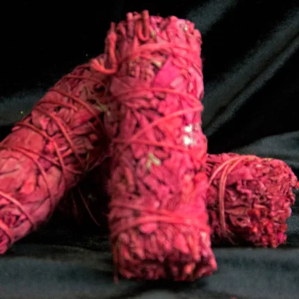 Inciensos y sahumerios atadillo salvia roja